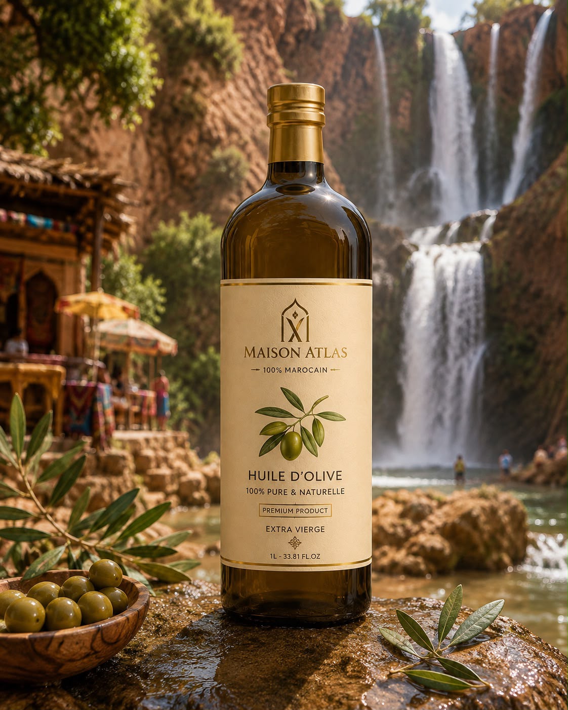 Huile d'Olive Extra Vierge du Maroc